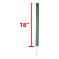 ROPE STAKE SLOTTED 18"