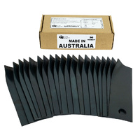 HONDA BLADE HIGH FLUTED 21" LATE MODEL PACK OF 10 PAIR REPLACES OEM L128321HB10