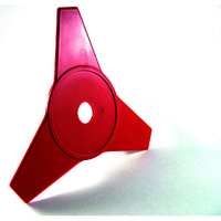 BRUSHCUTTER BLADE PLASTIC TRIPLE CH 1" SUITS STRAIGHT SHAFT