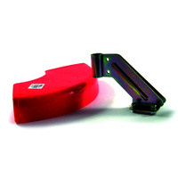 BENT SHAFT GUARD PLASTIC 7/8" DIA (INC BRACKET)