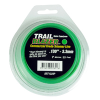 TRAIL BLAZER TRIMMER LINE .130" / 3.30MM TEARDROP LOOPS LENGTH 25'