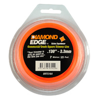 DIAMOND EDGE TRIMMER LINE .130" / 3.30MM TEARDROP LOOPS LENGTH 25'