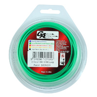 PRO FIT TRIMMER LINE GREEN .080" / 2.00MM CARDED LOOP LENGTH 15M