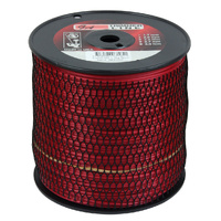 PRO FIT TRIMMER LINE RED .095" / 2.50MM SPOOL LENGTH 288M