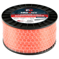 PROKUT TRIMMER LINE ROUND ORANGE .120 3MM 3LB 169M SPOOL