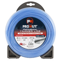 PROKUT TRIMMER LINE SQUARE BLUE .080 2.0MM 1/2LB 48M DONUT