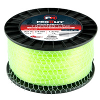PROKUT TRIMMER LINE SQUARE GREEN .095 2.4MM 3LB 207M SPOOL
