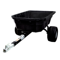 TRAILER POLY SWIVEL ATV DUMP CART 12.5 CU/FT LEVEL CAPACITY / 15 CU/FT HEAPED CAPACITY