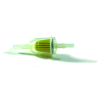 FUEL FILTER 20-25 MICRON FITS 1/4" & 5/16" ID FUEL LINE SUITS JOHN DEERE / TORO / ONAN