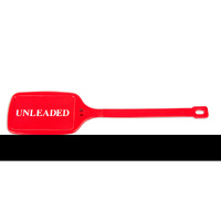 IDENTIFICATION & FUEL TAGS UNLEADED PLASTIC RED (10 PACK) PACK OF 10
