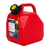 SCEPTER FUEL CAN NO VENT RED 5L