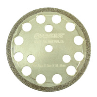 PROKUT CBN GRINDING WHEEL 125 X 3 X 11.1 SUITS 1/4", 3/8LP, .325" CHAIN