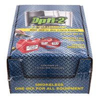 OPTI-2 TWO STROKE OIL 9L MIX POUCH 28 POUCH DISPLAY BOX