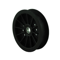 PULLEY FLAT IDLER PLASTIC (A 5-3/4") SUITS EXMARK / HUSTLER