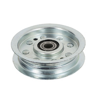 PULLEY FLAT IDLER STEEL W/ FLANGE HEAVY DUTY (A 4") SUITS MURRAY