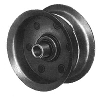 PULLEY FLAT IDLER W/ FLANGE (A 4") SUITS MTD