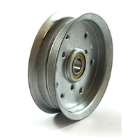 PULLEY DECK FLAT IDLER STEEL W/ FLANGE (A 5-1/4") SUITS JOHN DEERE