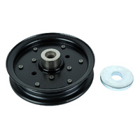 HUSTLER FLAT STEEL IDLER PULLEY SUIT SELECTED DASH / RAPTOR / FASTRAK