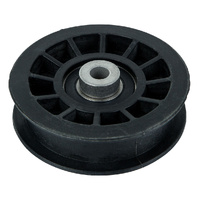 PULLEY FLAT IDLER PLASTIC SUITS SELECTED HUSTLER & HUSQVARNA