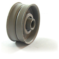 PULLEY FLAT IDLER W/ FLANGE (A 2") SUITS BOLENS/SNAPPER/ GILSON/SIMPLICITY/TORO