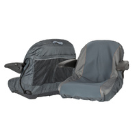TRACTOR SEAT COVER W/ ARM REST MEDIUM (PREMIUM QUALITY NEOPRENE PANELLED)