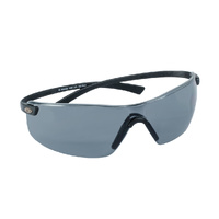 VIVA SMOKE LENS SAFETY GLASSES RIMLESS & SPORTY WRAP AROUND DESIGN