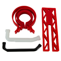PLASTIC PISTON RING CLAMP SET 4 CLAMP SIZES