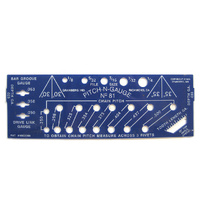 PITCH / GAUGE TOOL FOR CHAINSAWS IDENTIFIES 8 DIFF CHAIN & BAR MEASUREMENTS
