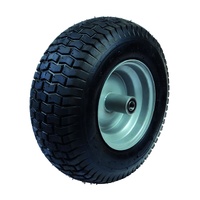 WHEEL & TYRE ASSEMBLY WIDE TYPE 16 X 6.5-8 BLOCK TREAD SUITS CRT7729