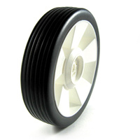 UNIVERSAL PLASTIC CENTRE WHEEL 1/2" ID X 7" OD X 1-1/2" WIDTH SUITS SELECTED ROVER